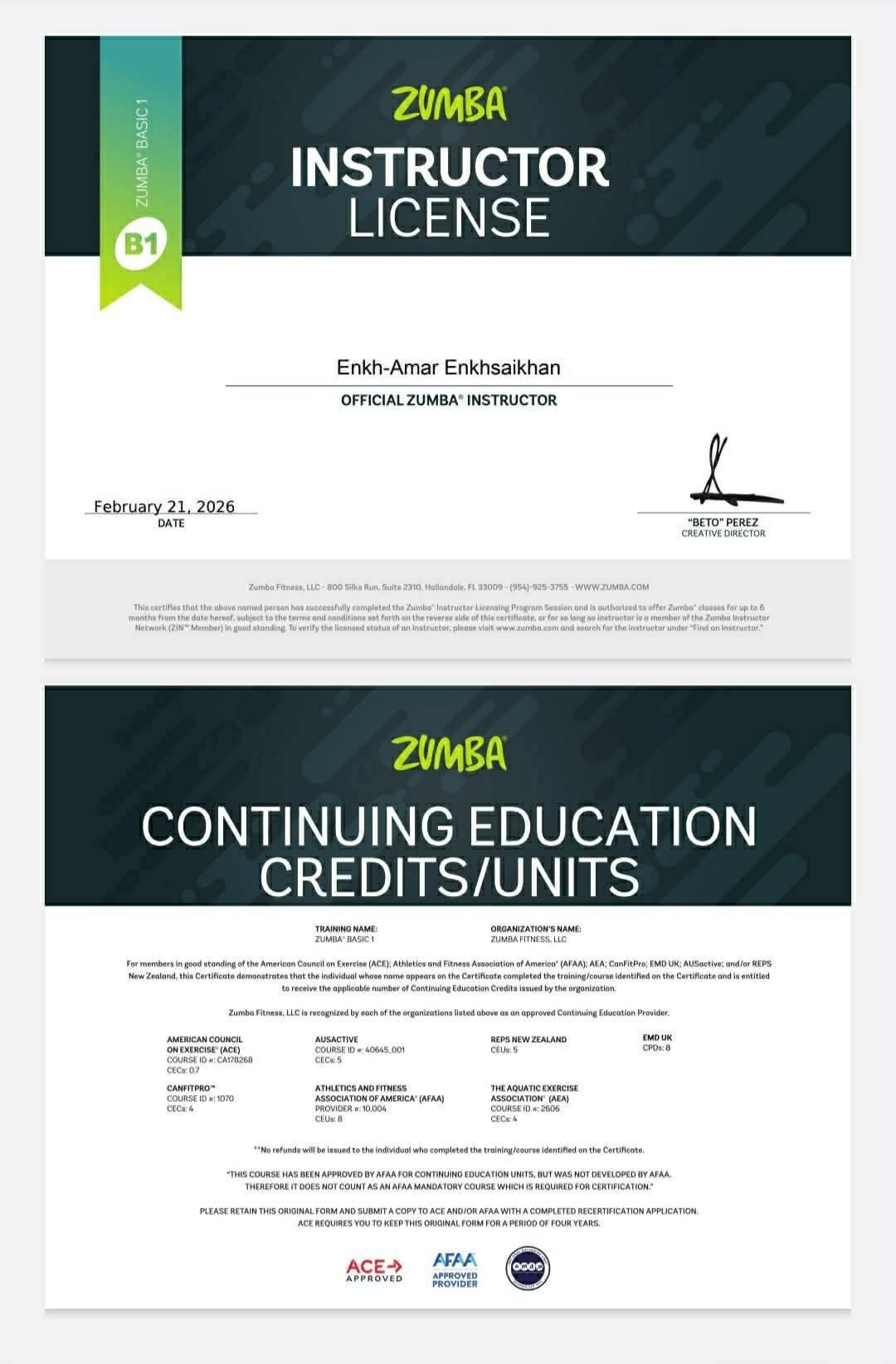 Certificate 2