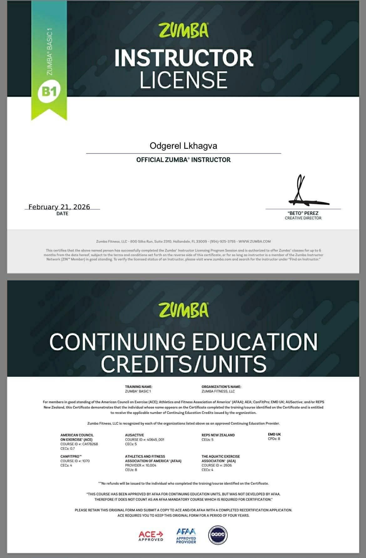 Certificate 2