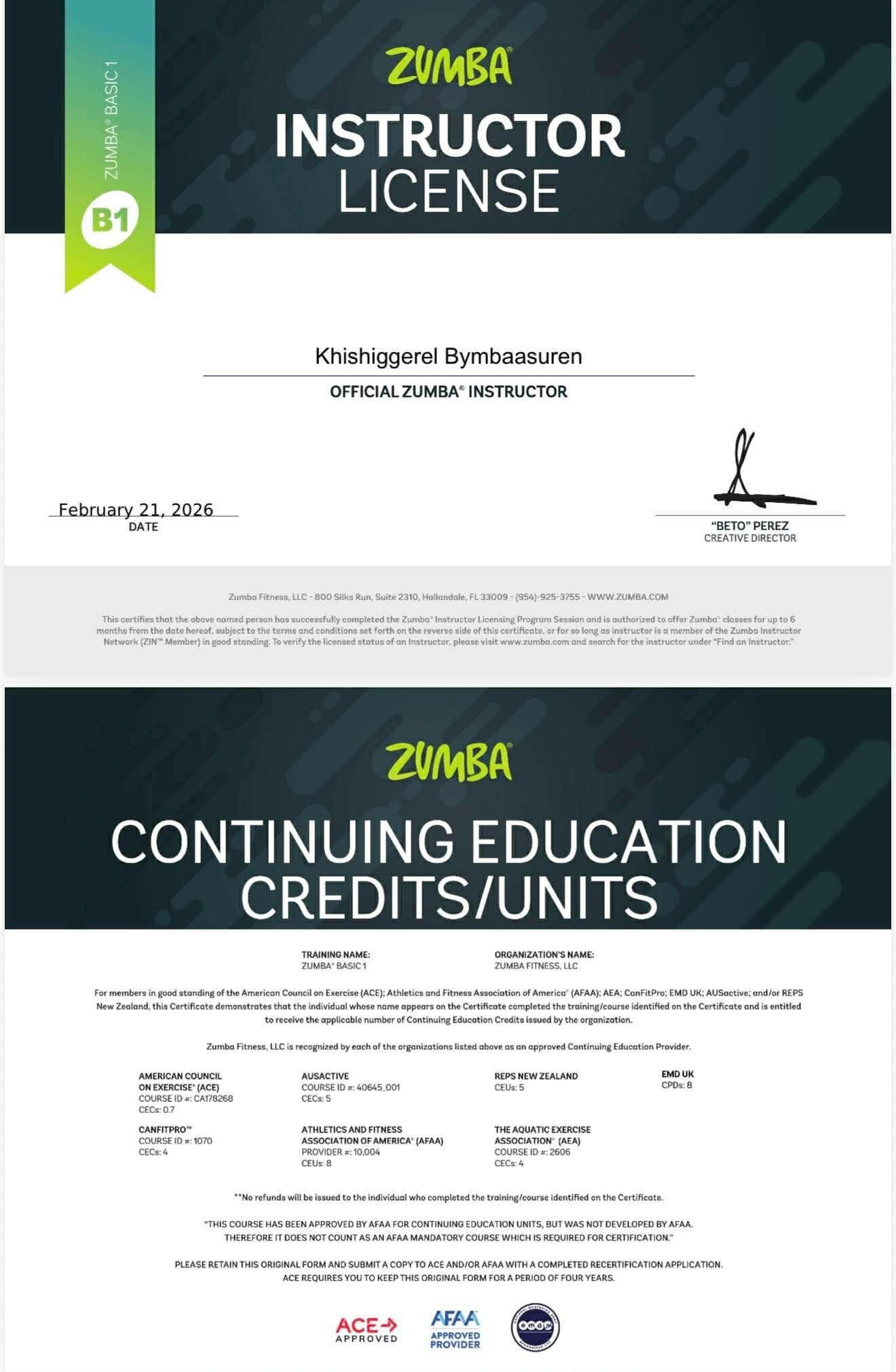 Certificate 2
