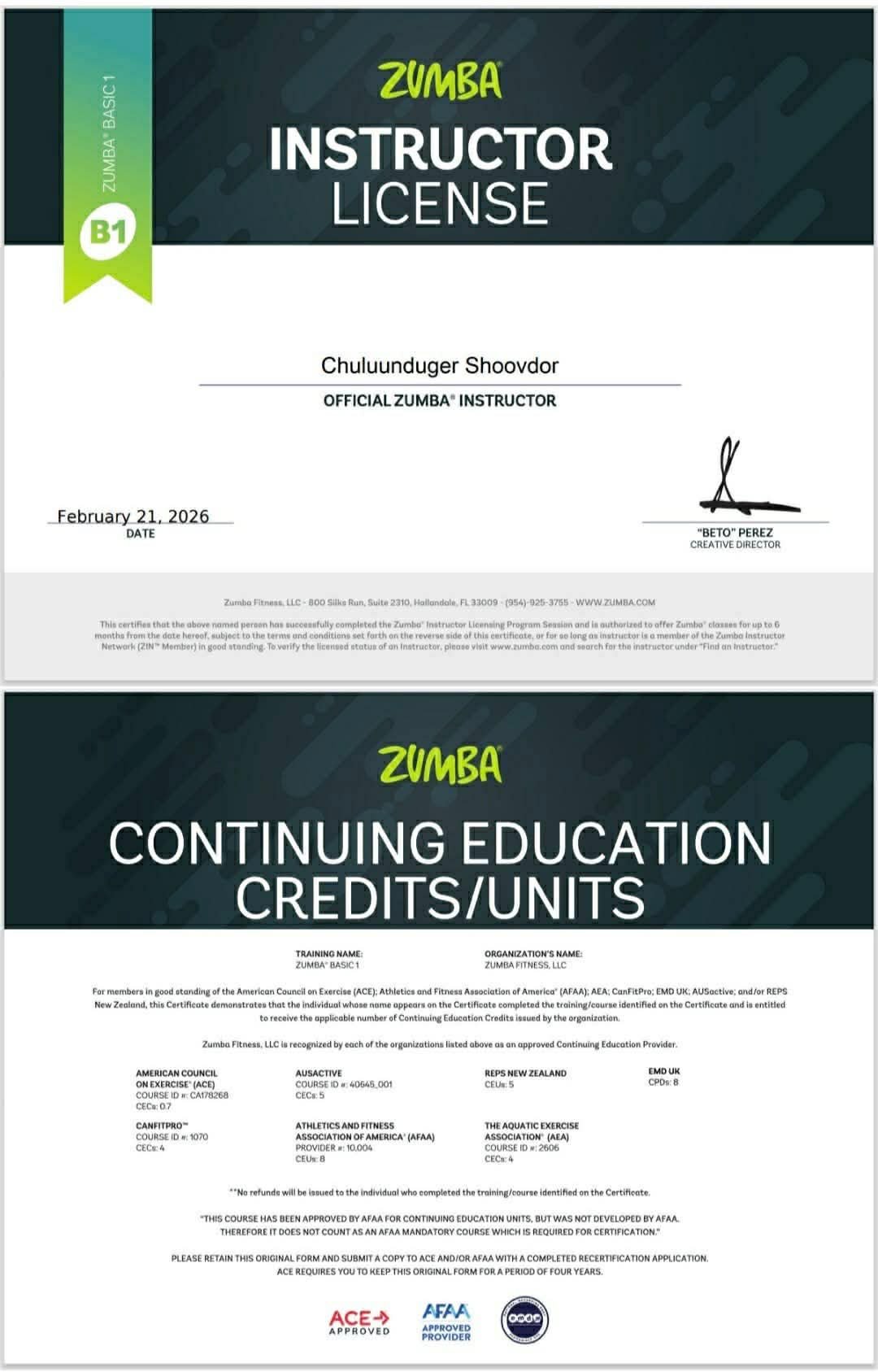 Certificate 2