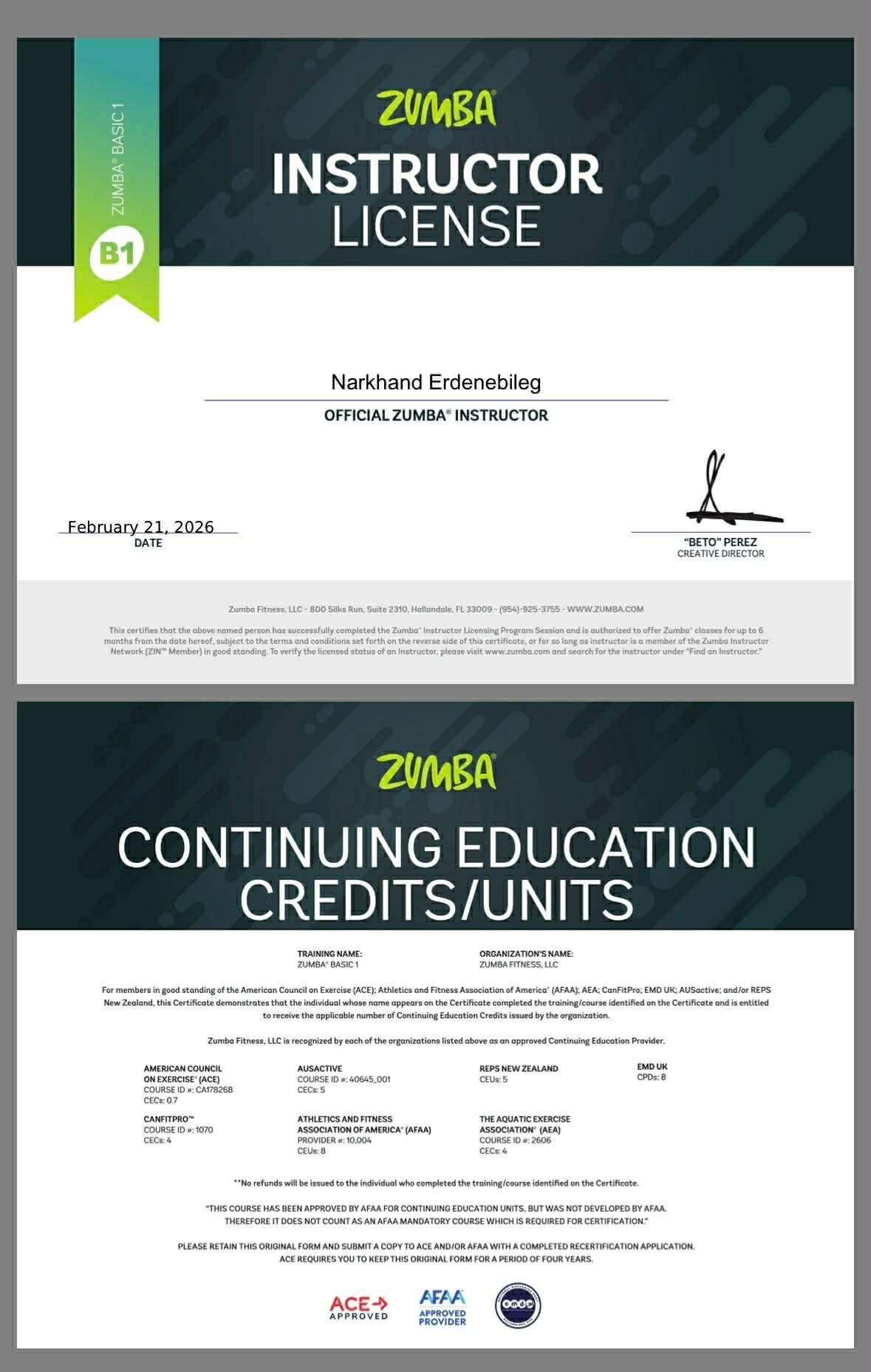 Certificate 2