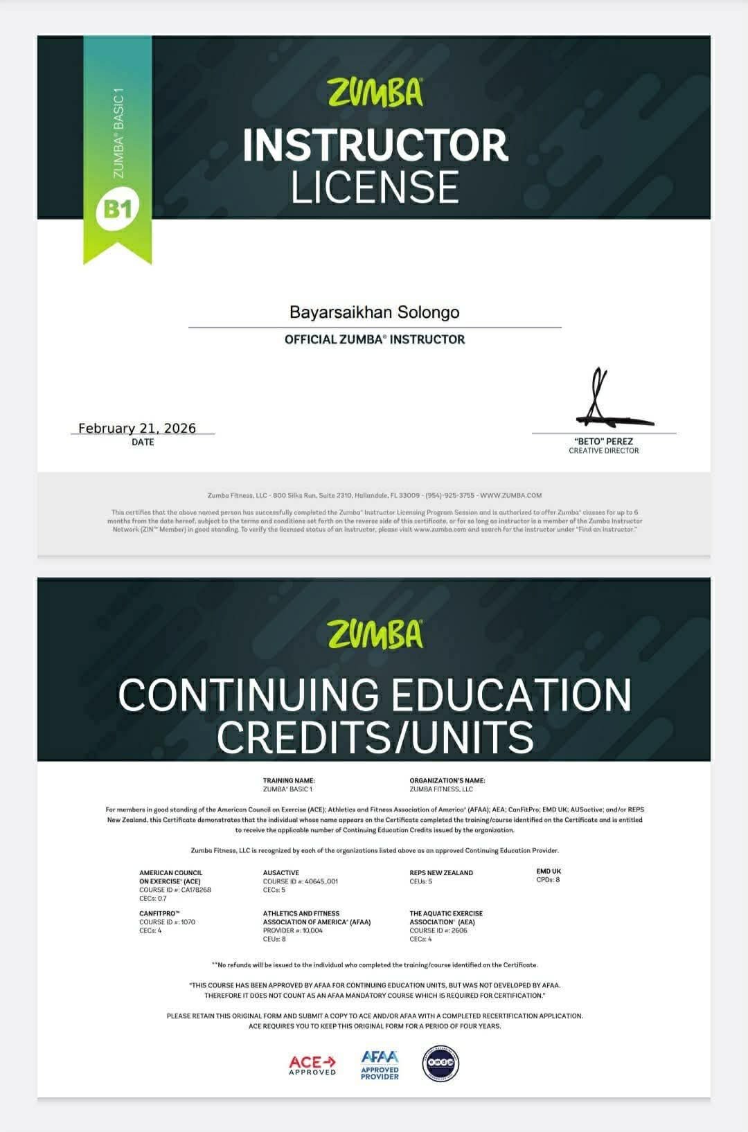Certificate 2