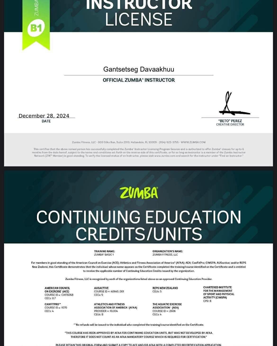 Certificate 2