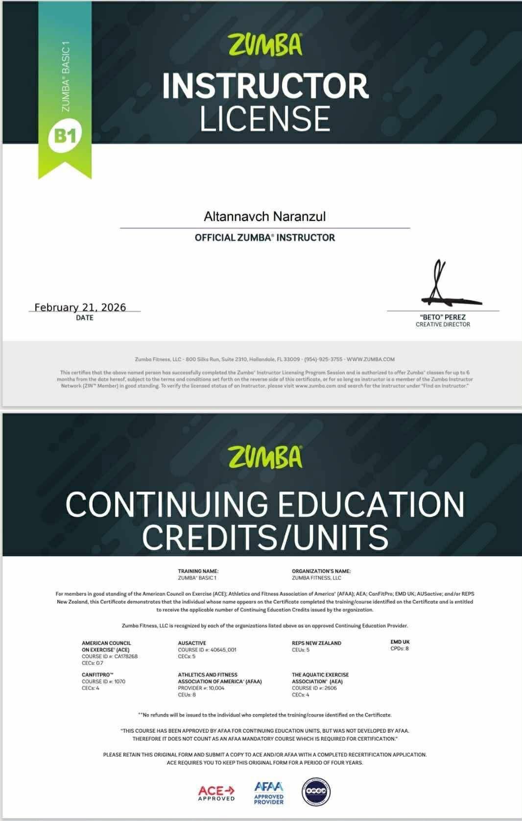 Certificate 2