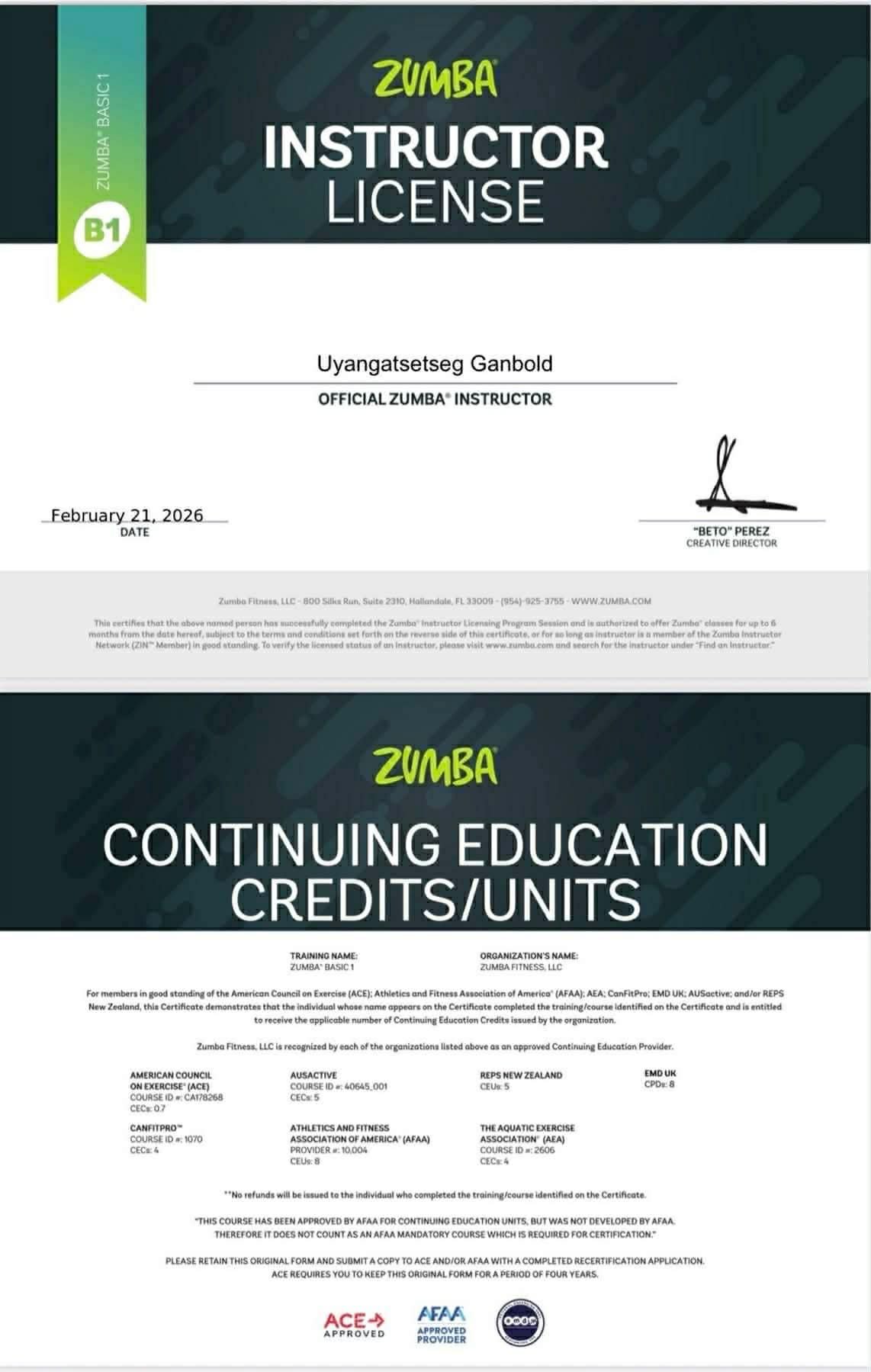 Certificate 2