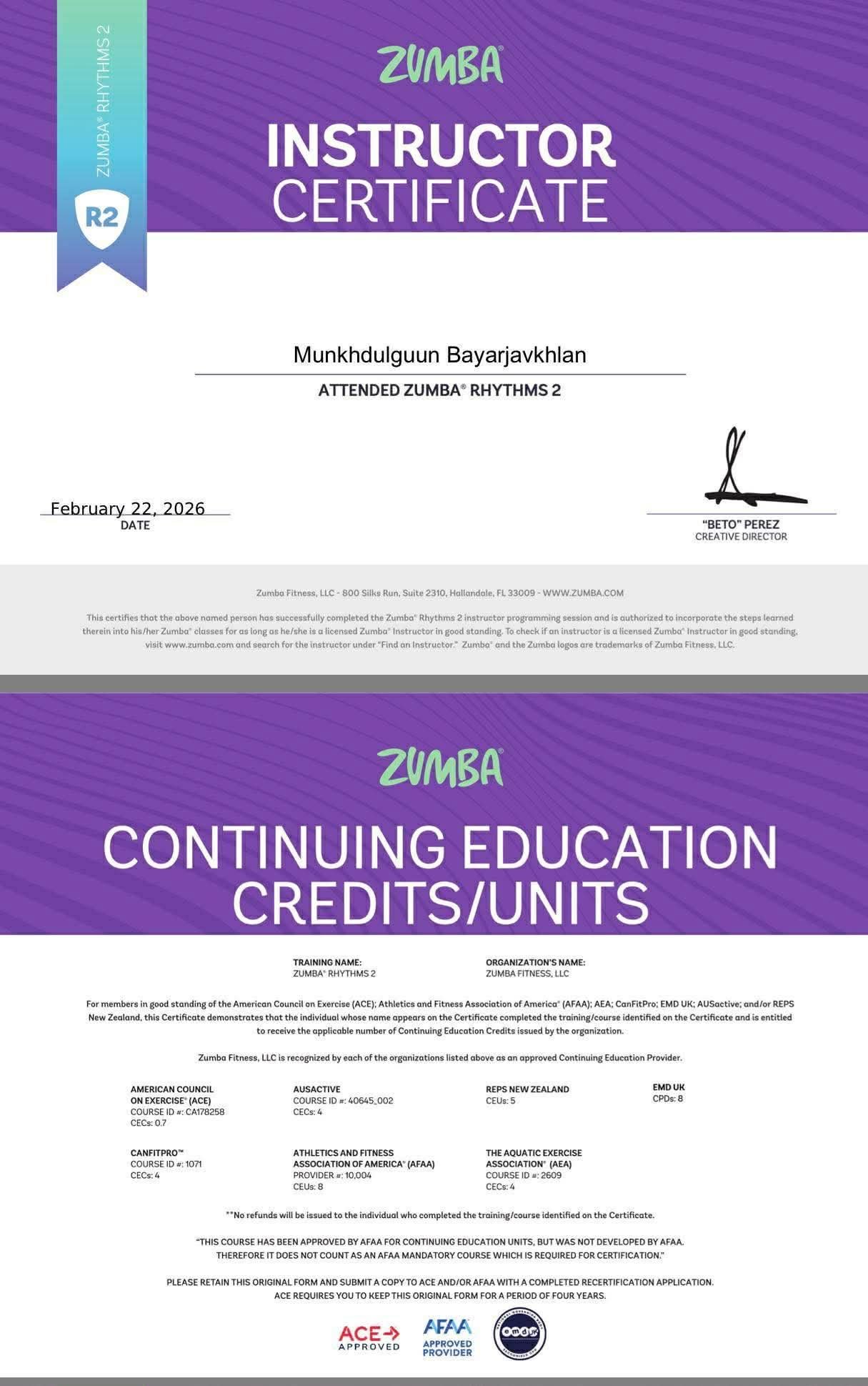 Certificate 2