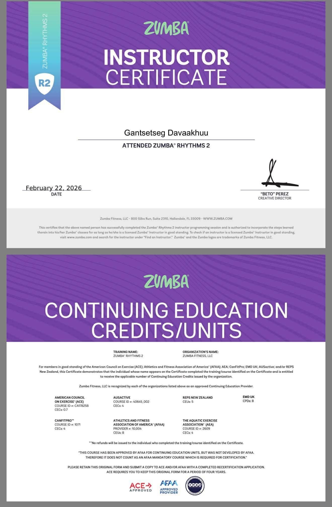 Certificate 2