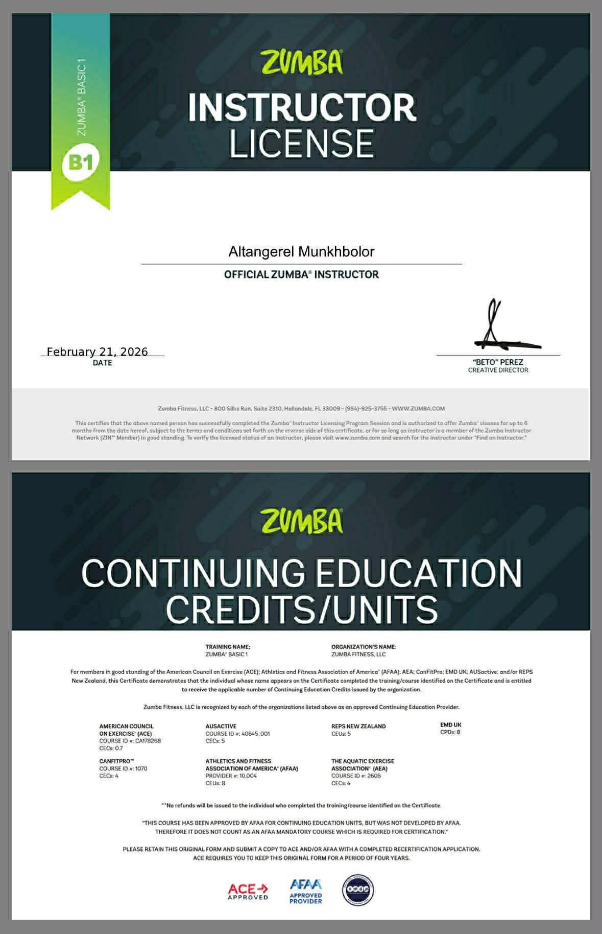 Certificate 2