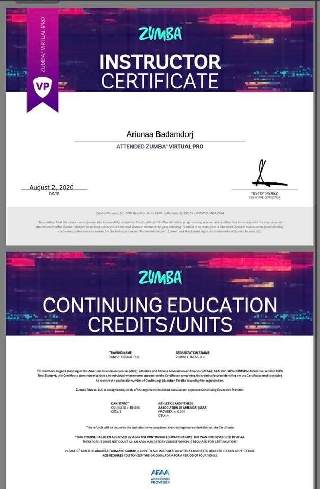 Certificate 2