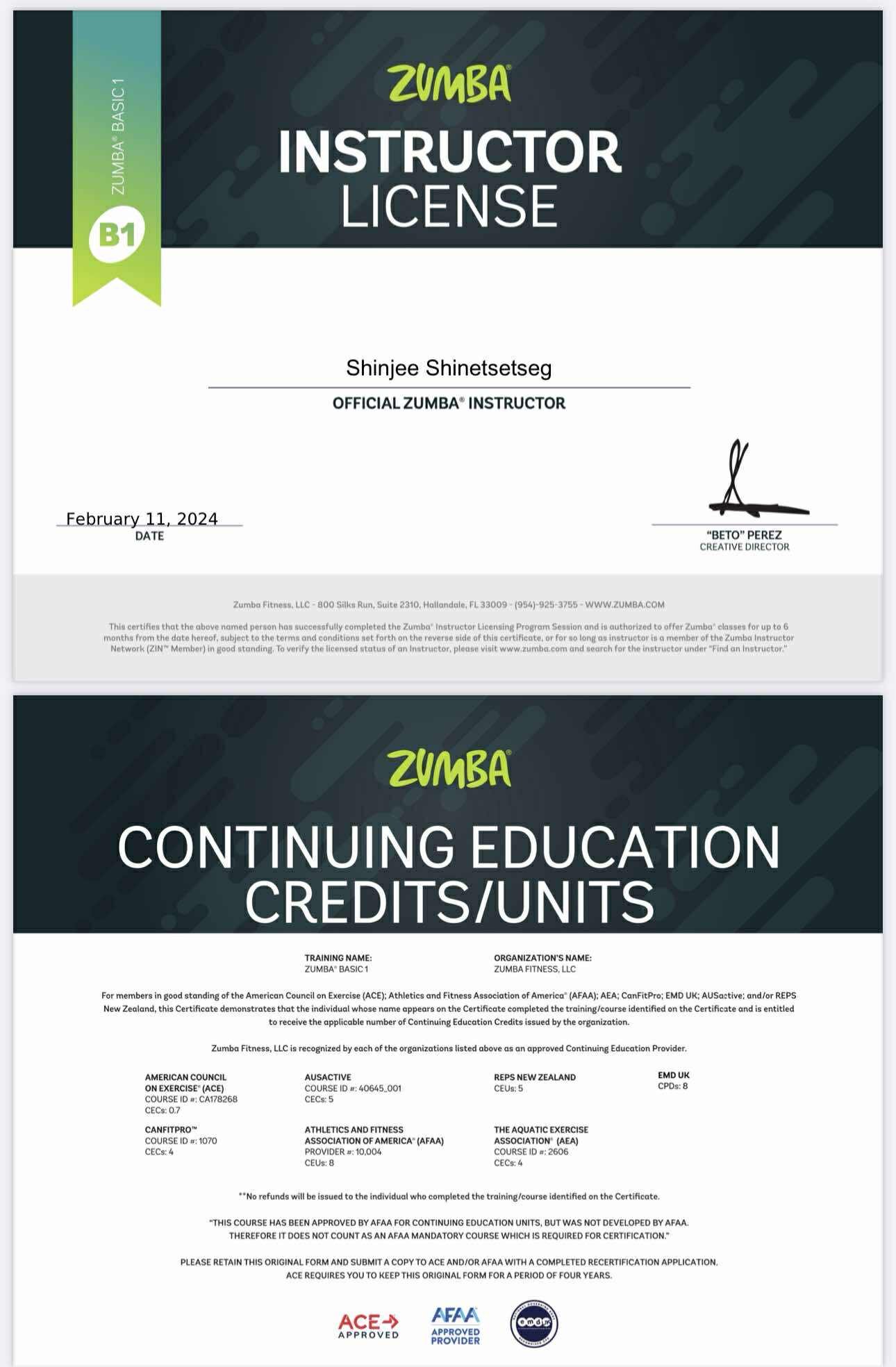 Certificate 2